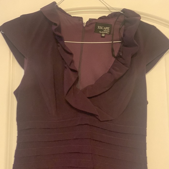 Woman’s Dress -eggplant - Picture 2 of 3